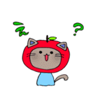 リンゴ スタンプ（個別スタンプ：25）