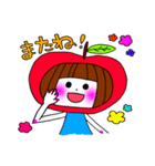 リンゴ スタンプ（個別スタンプ：31）