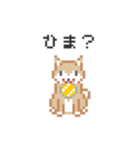 ドットでいぬ（個別スタンプ：12）