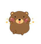 Cute Fat Bear Sticker(eng)（個別スタンプ：5）