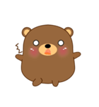 Cute Fat Bear Sticker(eng)（個別スタンプ：8）