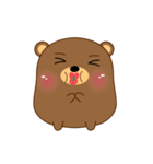 Cute Fat Bear Sticker(eng)（個別スタンプ：9）