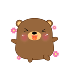 Cute Fat Bear Sticker(eng)（個別スタンプ：16）