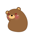 Cute Fat Bear Sticker(eng)（個別スタンプ：23）