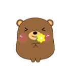 Cute Fat Bear Sticker(eng)（個別スタンプ：29）