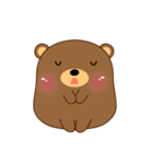 Cute Fat Bear Sticker(eng)（個別スタンプ：36）