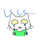 センスのないTシャツの猫（個別スタンプ：10）