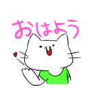 センスのないTシャツの猫（個別スタンプ：12）