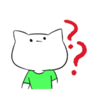 センスのないTシャツの猫（個別スタンプ：19）