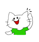 センスのないTシャツの猫（個別スタンプ：30）