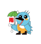 青い鳥・カワセミ（個別スタンプ：12）