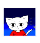 Decanting cat red（個別スタンプ：3）