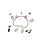 コスプレクラボー(白猫 ver.)（個別スタンプ：10）