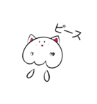 コスプレクラボー(白猫 ver.)（個別スタンプ：22）
