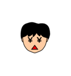 記号顔（個別スタンプ：7）