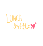 手書き風 ママ専用！Let's mama会（個別スタンプ：4）