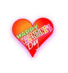 Love and Valentine's Day（個別スタンプ：3）