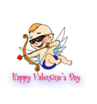 Love and Valentine's Day（個別スタンプ：5）