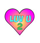 Love and Valentine's Day（個別スタンプ：16）