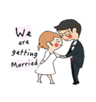 We're getting married（個別スタンプ：8）