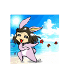 Bunny Gril（個別スタンプ：11）