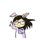 Bunny Gril（個別スタンプ：22）