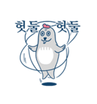 Cheerful Seal vol.1(Korean)（個別スタンプ：13）