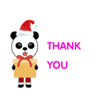 Panda Nice Happy New Year（個別スタンプ：3）