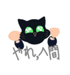 Black cat, edgar（個別スタンプ：11）