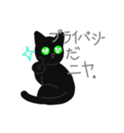 Black cat, edgar（個別スタンプ：21）