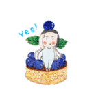Acne Girl and Her Sweet（個別スタンプ：6）
