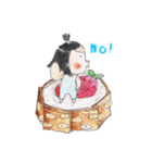 Acne Girl and Her Sweet（個別スタンプ：7）