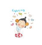 Acne Girl and Her Sweet（個別スタンプ：34）