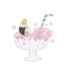 Acne Girl and Her Sweet（個別スタンプ：40）