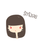 3 Cute girl（個別スタンプ：6）