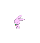 Lari The Pink Bunny（個別スタンプ：1）