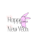 Lari The Pink Bunny（個別スタンプ：5）