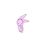 Lari The Pink Bunny（個別スタンプ：9）