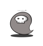 表現が小さい死神くん（個別スタンプ：4）