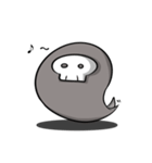 表現が小さい死神くん（個別スタンプ：8）