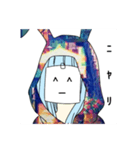 日常で使える顔文字スタンプ（個別スタンプ：1）