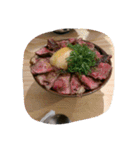 eat down（個別スタンプ：4）