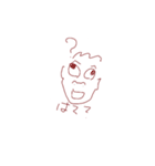 周画伯のへんてこスタンプだよ！！！（個別スタンプ：1）