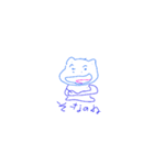 周画伯のへんてこスタンプだよ！！！（個別スタンプ：3）