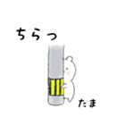 たま用 シロクマしろたん2（個別スタンプ：37）