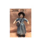 message from dress-up dolls（個別スタンプ：1）