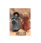 message from dress-up dolls（個別スタンプ：3）