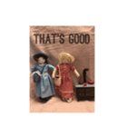 message from dress-up dolls（個別スタンプ：6）