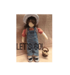 message from dress-up dolls（個別スタンプ：8）