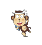 monkey showtime（個別スタンプ：3）